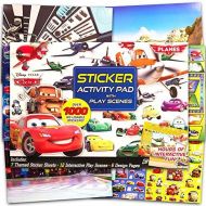 [아마존베스트]Disney Cars Stickers and Activity Book Set (Over 1000 Stickers, 12 Play Scenes and More)