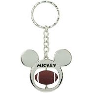 [아마존베스트]Disney Mickey Mouse Football Spinner Pewter Key Ring Key Accessory