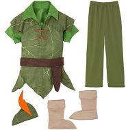 [아마존베스트]Disney Peter Pan Costume for Kids Size 7/8 Green