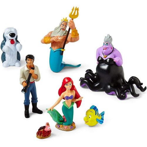 디즈니 [아마존베스트]Disney Collection Ariel 7-pc. Figure Set