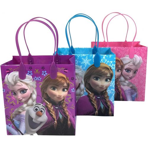 디즈니 [아마존베스트]Disney Frozen Party Favor Goodie Small Gift Bags 12