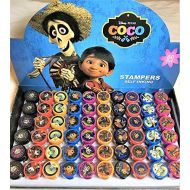 [아마존베스트]Disney Coco Self-inking Stamps Stampers Pencil Topper Authentic Disney Licensed-60 PCS