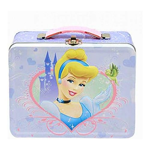 디즈니 [아마존베스트]Disney Princess Cinderella Embossed Metal Lunch Box