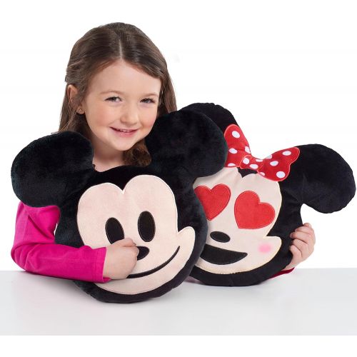 디즈니 [아마존베스트]Disney Just Play 11998 2Pk Emoji Mickey & Minnie Plush