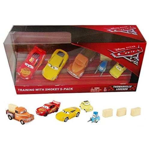 디즈니 [아마존베스트]Disney/Pixar Cars 3 Thomasville Legends Training with Smokey 5-Pack (Includes Cruz Ramirez)