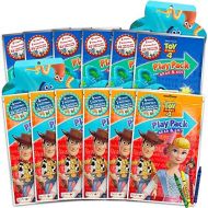 [아마존베스트]Disney Pixar Toy Story 4 Party Favors Pack ~ Bundle of 12 Toy Story Play Packs Filled with Stickers, Coloring Books, Crayons with Bonus Finding Dory Stickers (Toy Story Party Suppl