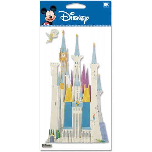 디즈니 [아마존베스트]Disney Castle Dimensional Sticker