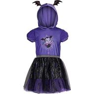[아마존베스트]Disney Vampirina Toddler Girls Costume Hoodie Ruffle Tutu Dress, Purple (3T)