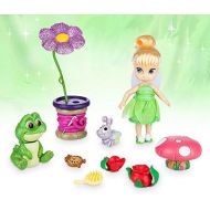 [아마존베스트]Disney Animators Collection Tinker Bell Mini Doll Play Set