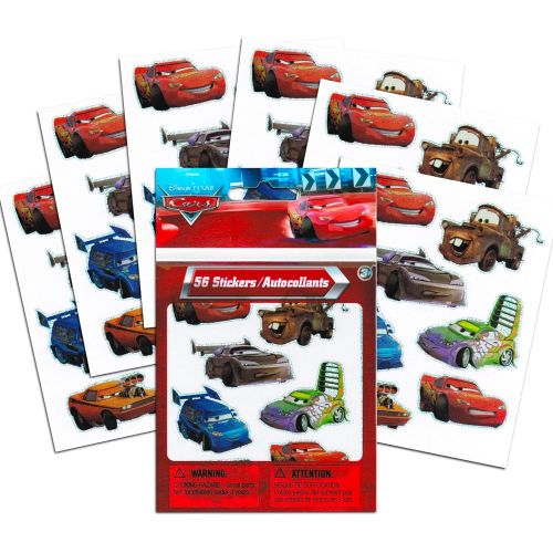 디즈니 [아마존베스트]Disney CARS 3 Movie Cars Stickers Party Favors - Bundle of 16 Sheets 420+ Stickers Cars Party Supplies