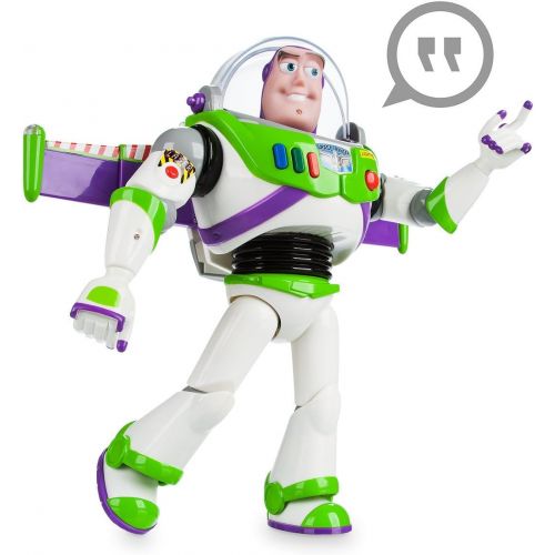 디즈니 [아마존베스트]Buzz Lightyear Interactive Talking Action Figure - 12 Inch (Original Phrases and Sounds) Disney