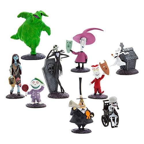 디즈니 [아마존베스트]Disney Tim Burtons The Nightmare Before Christmas Deluxe Figure Play Set