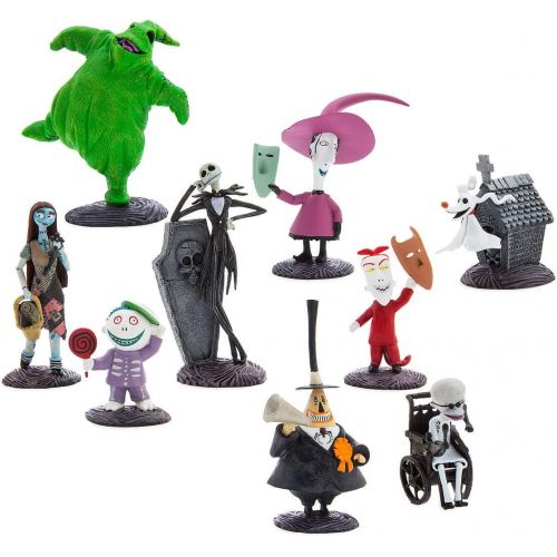 디즈니 [아마존베스트]Disney Tim Burtons The Nightmare Before Christmas Deluxe Figure Play Set