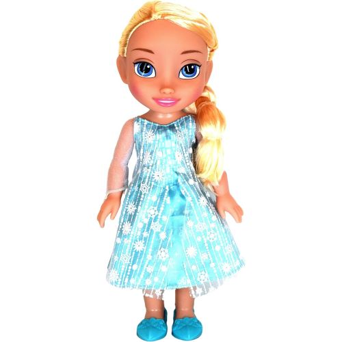 디즈니 [아마존베스트]Disney 039897989211 Frozen Elsa Toddler Doll, Blue