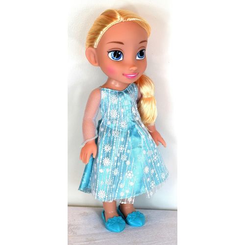 디즈니 [아마존베스트]Disney 039897989211 Frozen Elsa Toddler Doll, Blue