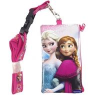 [아마존베스트]Disney Frozen Elsa and Anna KeyChain Lanyard Fastpass ID Ticket Holder Pink
