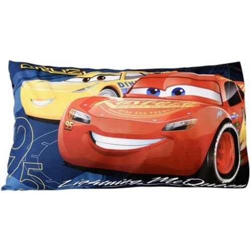 디즈니 [아마존베스트]Disney Cars 3 Kids Pillowcase Standard Size - 20 x 30 Inch [1 Piece Pillowcase Only]