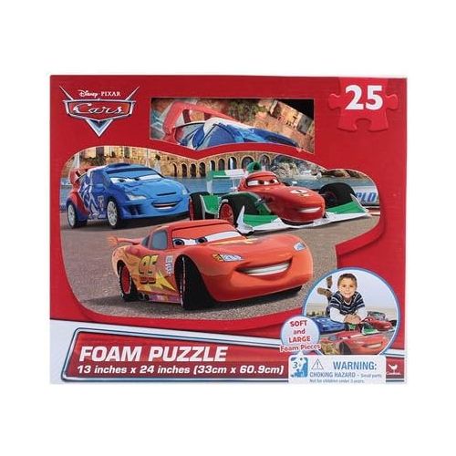 디즈니 [아마존베스트]Disney Cars 25-Piece Floor Foam Puzzle Mat