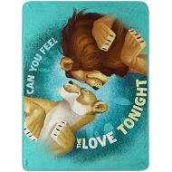 [아마존베스트]Disneys The Lion King, Feel The Love Micro Raschel Throw Blanket, 46 x 60, Multi Color