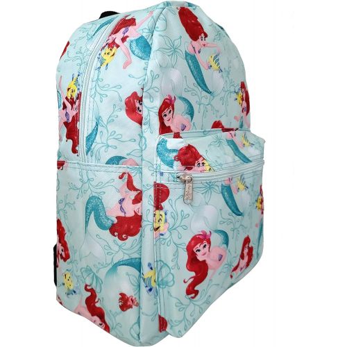 디즈니 [아마존베스트]Amazon.com | Disney Little Mermaid Princess Ariel & Flounder 16 IN Backpack | Kids Backpacks