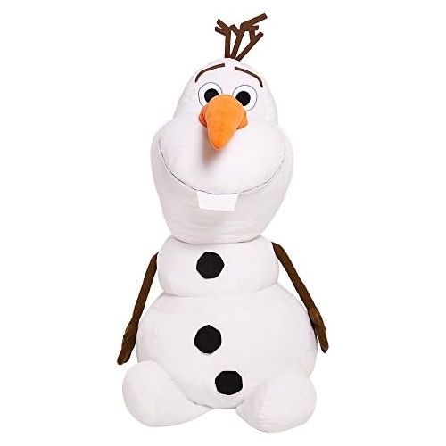 디즈니 [아마존베스트]Disney Frozen Olaf Super Jumbo Plush 48 4 Tall Stuffed Snowman Display