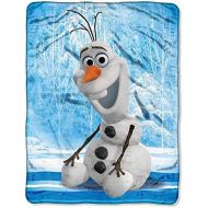 [아마존베스트]Disneys Frozen, Chills and Thrills Micro Raschel Throw Blanket, 46 x 60, Multi Color