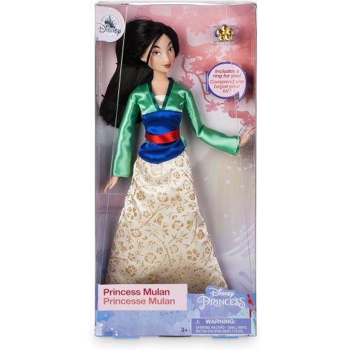 디즈니 [아마존베스트]Disney Mulan Classic Doll with Ring - 11 1/2 inch
