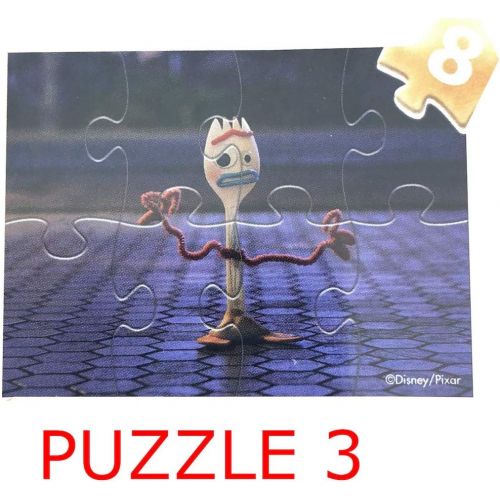 디즈니 [아마존베스트]Disney Toy Story 4-5pk Wood Puzzle