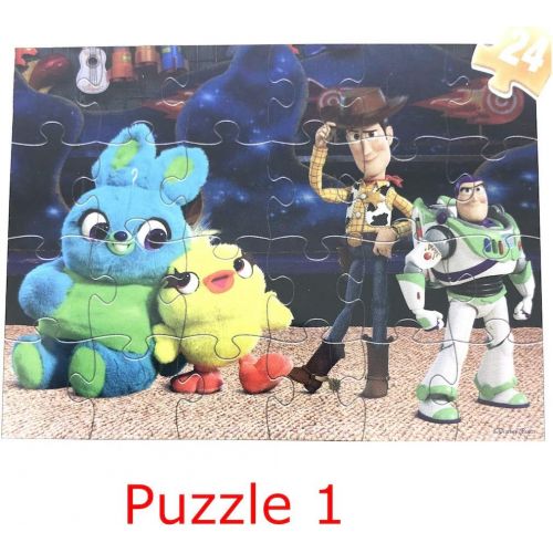 디즈니 [아마존베스트]Disney Toy Story 4-5pk Wood Puzzle