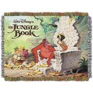 [아마존베스트]Disneys The Jungle Book, King Louie Woven Tapestry Throw Blanket, 48 x 60, Multi Color