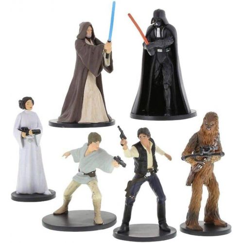 디즈니 [아마존베스트]Disney Parks Exclusive Star Wars Epidode IV A New Hope Playset Collectible Figurines Figures Set