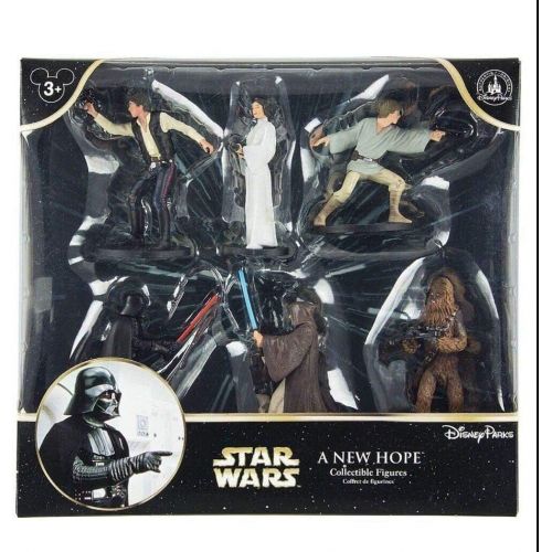 디즈니 [아마존베스트]Disney Parks Exclusive Star Wars Epidode IV A New Hope Playset Collectible Figurines Figures Set