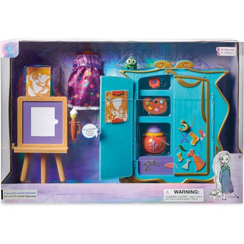 디즈니 [아마존베스트]Disney Animators Collection Rapunzels Artists Armoire Playset