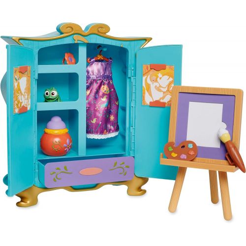 디즈니 [아마존베스트]Disney Animators Collection Rapunzels Artists Armoire Playset