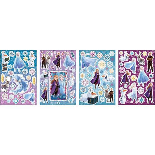 디즈니 [아마존베스트]Disney Frozen 2 from Kids Journal Diary for Kids with Sequins and gems Sparkle Diary Journal Set