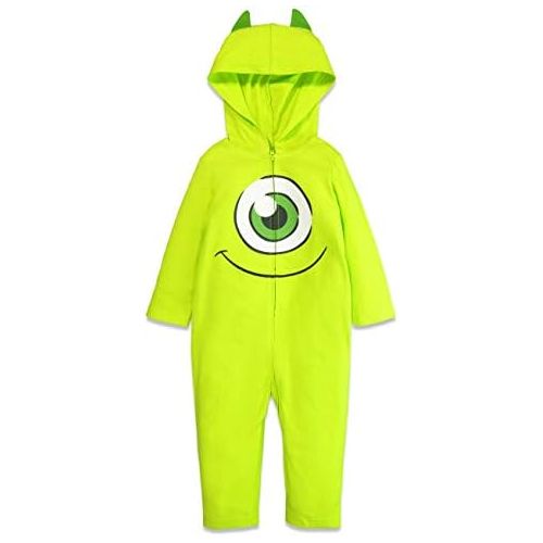 디즈니 [아마존베스트]Disney Pixar Monsters Inc Mike Wazowski Baby Boys Costume Coverall 12 Months