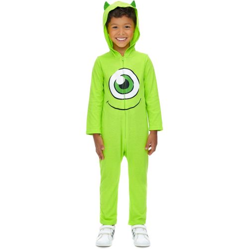 디즈니 [아마존베스트]Disney Pixar Monsters Inc Mike Wazowski Baby Boys Costume Coverall 12 Months