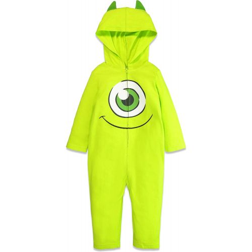 디즈니 [아마존베스트]Disney Pixar Monsters Inc Mike Wazowski Baby Boys Costume Coverall 12 Months