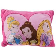 [아마존베스트]Disney Princess Decorative Toddler Pillow, Pink