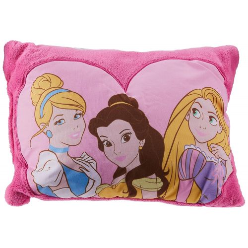 디즈니 [아마존베스트]Disney Princess Decorative Toddler Pillow, Pink