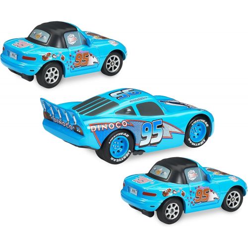 디즈니 [아마존베스트]Disney Dinoco Dream Pullback Die Cast Cars 3-Pack - Cars