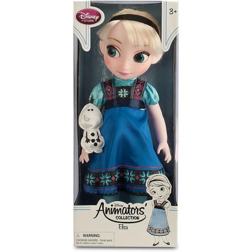 디즈니 [아마존베스트]Disney Animators Collection Elsa Doll - Frozen - 16 Inch