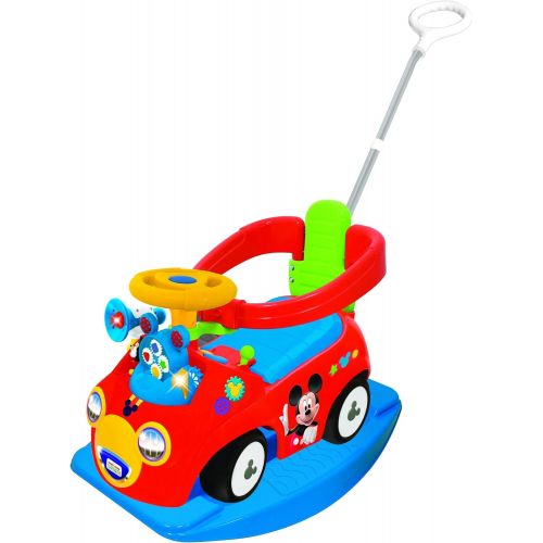 디즈니 [아마존베스트]Disney 4-in-1 Mickey Activity Gears Ride On (Color May Vary)