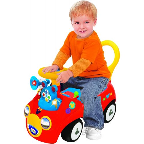 디즈니 [아마존베스트]Disney 4-in-1 Mickey Activity Gears Ride On (Color May Vary)