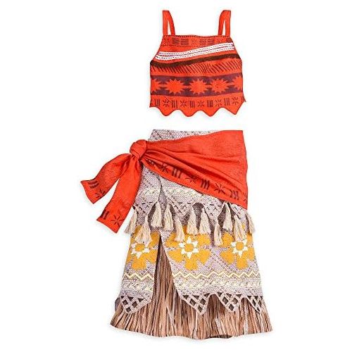 디즈니 [아마존베스트]Disney Moana Costume Kids Size 5/6 Multi