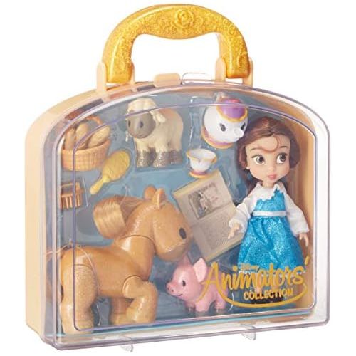 디즈니 [아마존베스트]Disney Animators Collection Belle Mini Doll Play Set - 5 Inch