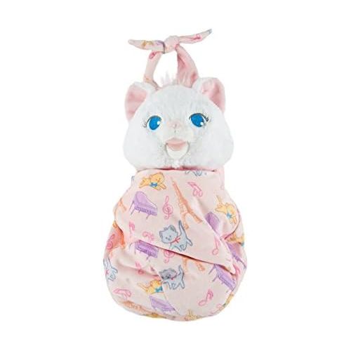 디즈니 [아마존베스트]Disney Baby Marie Cat Kitten in a Pouch Blanket Plush Doll