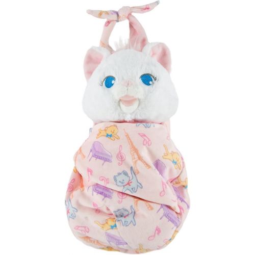 디즈니 [아마존베스트]Disney Baby Marie Cat Kitten in a Pouch Blanket Plush Doll