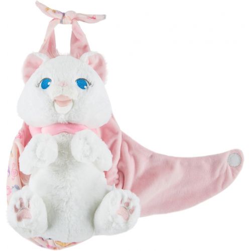 디즈니 [아마존베스트]Disney Baby Marie Cat Kitten in a Pouch Blanket Plush Doll