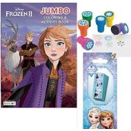 [아마존베스트]Disney Frozen Coloring Book Activity Set with Stickers and Snowflake Stamper